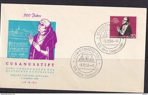 Deutschland 1958 FDC Brief Sonderstempel Casanusstift 16200 - Bild 1 von 1