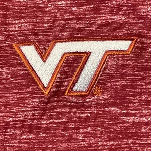 Neu mit Etikett Virginia Tech HOKIES Under Armour T-Shirt Größe XL rot Langarm Pullover - Bild 1 von 6