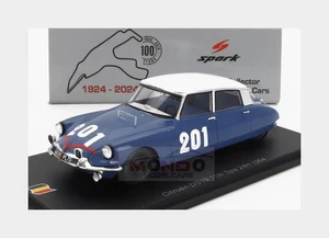 1:43 SPARK Citroen Ds19 #201 24H Spa 1964 Guy Verrier Alain Bertaut 100SPA01 Mod - Picture 1 of 2