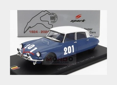 1:43 SPARK Citroen Ds19 #201 24H Spa 1964 Guy Verrier Alain Bertaut 100SPA01 Mod - Image 1 of 2