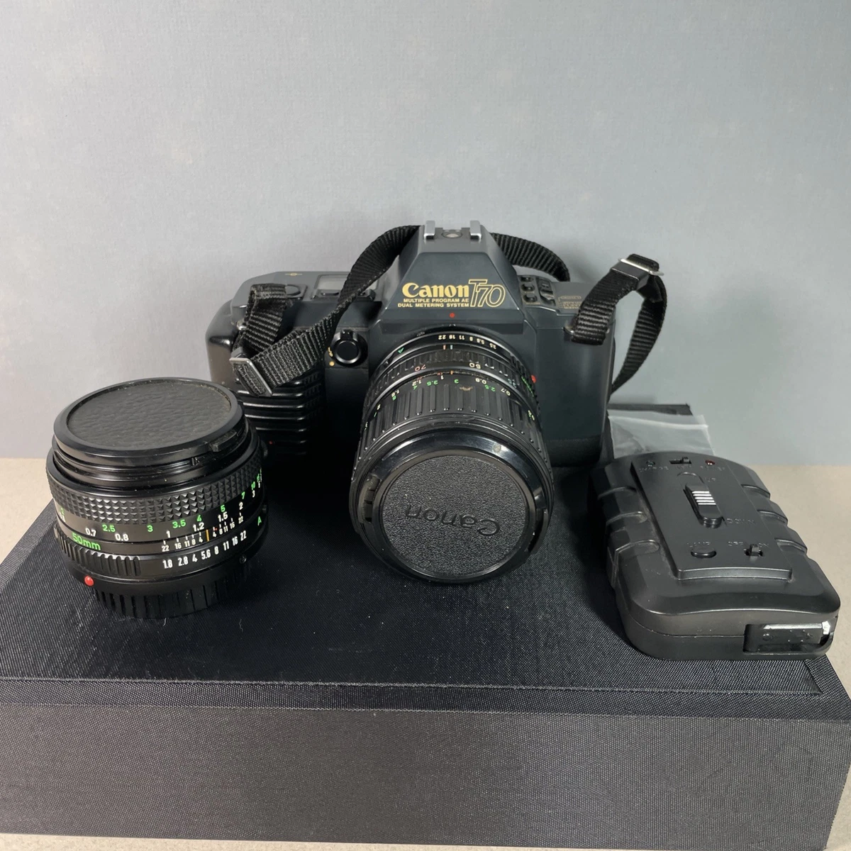 CANON T70 ジャンク品 CANON T70 ビープ音が寂しく鳴り響くジャンクカメラ ネット上に修理