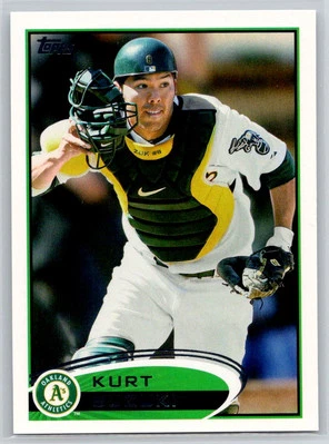 Kurt Suzuki 2012 Topps #309 Oakland Athletics Foto 1 de 2