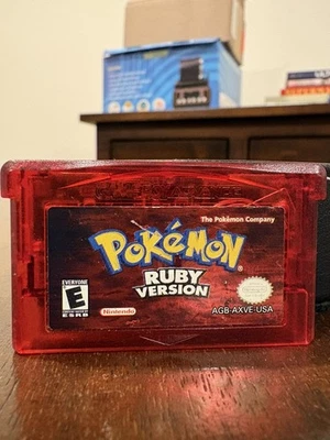 Pokemon Ruby Version (Game Boy Advance, 2003) Authentic, Dry Battery, Tested - Image 1 of 4
