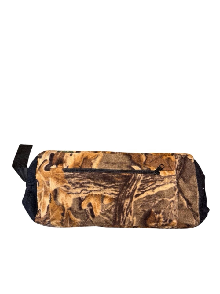 Cabelas Thinsulate Camouflage Hand Warmer Pouch Multicolor Fleece Hunting - Image 1 of 4