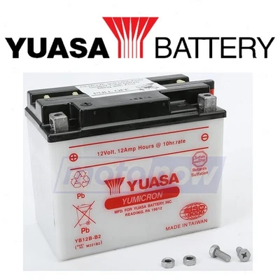 Yuasa Yumicron Battery for 1983 Suzuki GS450TX - Electrical Batteries  qr Foto 1 de 4