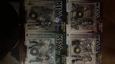 Juego de figuras de acción Kiss Psycho Circus. Regalo Spencer Edición Especial Foto 1 de 4