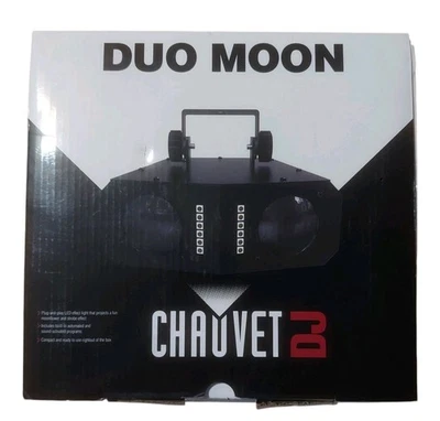 Chauvet DJ Duo Moon LED Moonflower/Strobe Effect Light, Sound-Activated Programs - Image 1 of 4