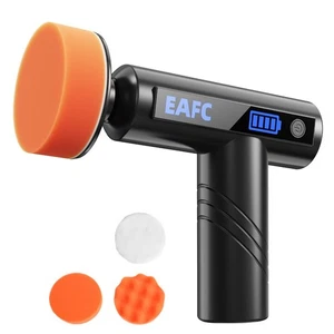 Cordless Car Polisher 4500mAh Waxing & Scratch Repair Machine With Pads - Picture 1 of 7