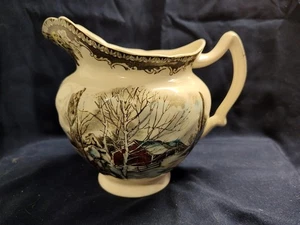 Johnson Brothers Friendly Village 24 Oz Pitcher. 5 3/4” Tall. Beautiful Piece  - Picture 1 of 8