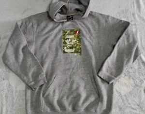 VTG 90s FUCT CAMO Ape SOLDIER HOODIE SWEATSHIRT SHIRT skateboard Bape Streetwear - Picture 1 of 7