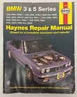 BMW 3 & 5 Series Haynes Repair Manual, Service 1984-1992. 18020 #2.5.50