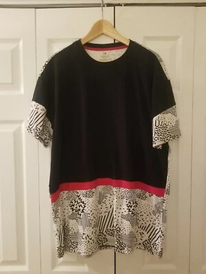 Camisa Para Hombres Bleecker & Mercer Diseños Gráficos | Talla 2XL Negra Blanca Roja Foto 1 de 4