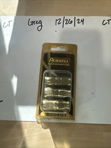 Extremo recto de manguera de dirección asistida Russell para -6 AN Endura Pwerflex 620401 - Imagen 1 de 1