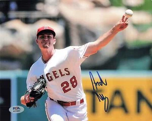 ANDREW HEANEY signed 8x10 photo PSA/DNA Los Angeles Angels Autographed - Picture 1 of 1