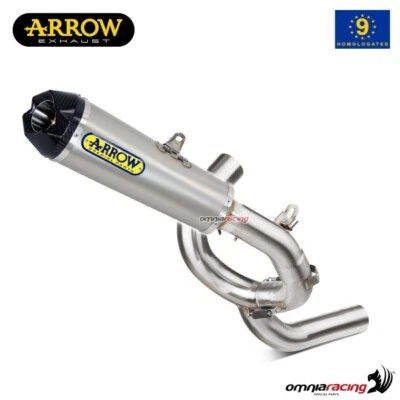 Escape completo Arrow Works aprobado titanio Ducati Multistrada 1200/S 10-14 - Imagen 1 de 4