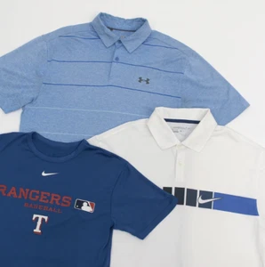 10 Mens Shirt Branded Sports Mix Clothing Reseller Wholesale Bulk Lot Bundle - Picture 1 of 4