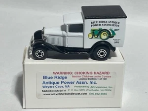 Matchbox Promo 2004 Blue Ridge Antique Power Assn. VA, 1 / 100 Ford Model A, NIB - Picture 1 of 6