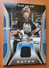 2006-07 SP Game Used Authentic Fabrics Patches Olaf Kolzig Capitals #AF-OK 16/50