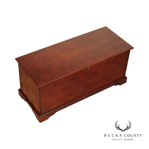 Bombay Company Chippendale Style Cedar Lined Blanket Chest Cover