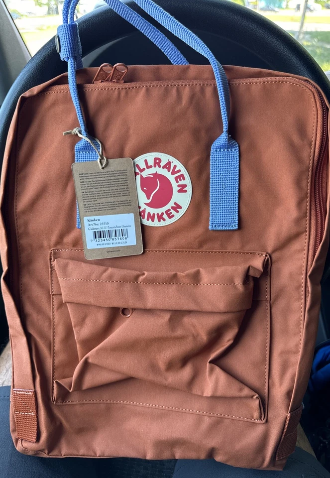 Zaino ultramarino Fjallraven Kanken 23510 marrone terracotta - Immagine 1 di 1