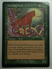 MTG: 1x Howling Wolf | Mercadian Masques | MTG Magic Cards - NM