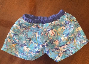 BABW Build A Bear Workshop Blue Designed Shorts Has Hole For Tail - Picture 1 of 2