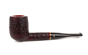 PFEIFE PIPE PIPA SAVINELLI ROMA 111 KS 6mm BILLIARD DRITTA RUSTICATA BORGOGNA - Imagen 1 de 3