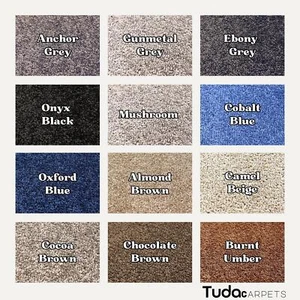 imperial 6.5mm Pile Budget Carpet with Felt Backing 8.5mm Total Height 4M Wide - Picture 1 of 13