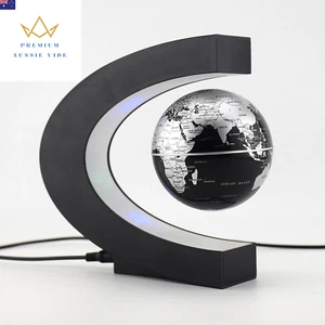Magnetic Floating Levitation Globe LED World Map Electronic Antigravity Lamp Nov - Picture 1 of 13