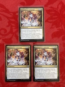 3x MTG - INTIMIDATION CAMPAIGN - Outlaws of Thunder Junction x3 - Picture 1 of 6