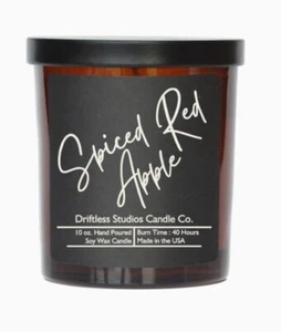 Velas de cera de soja de manzana roja especiada - Vela de 10 oz con tapa - Imagen 1 de 1