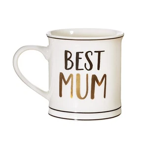 Sass & Belle Best Mum Mug Tea Coffee Hot Drink Cup Special Mothers Mom Day Gift - Picture 1 of 2