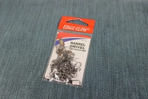 GARRA DE ÁGUILA APAREJOS DE PESCA BARRIL GIRATORIO con INTERLOCK SWAP Tamaño 7 12 Piezas - Imagen 1 de 5