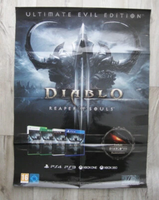 Diablo Reaper of Souls Store Promotion Poster in A1 ca. 59,4 x 84,1 cm - Bild 1 von 4