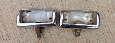 Chevy Bel Air 1950 1951 1952 lámparas laterales de cortesía/luces domo originales GM Pont Foto 1 de 4