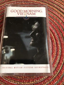 GOOD MORNING VIETNAM Soundtrack Cassette Tape 1987 ROBIN WILLIAMS - Play Tested - Picture 1 of 4
