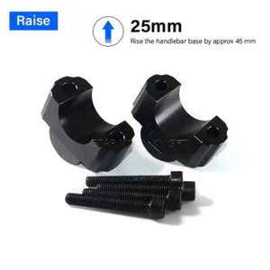 For Pan America 1250 2021- CNC Motorcycle Handle Bar Lift Extend Mount Adapter - Picture 1 of 16