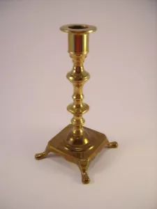 Antique Candle Holder In Brass PCO0017 - Picture 1 of 1