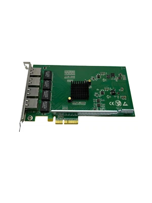 Dell T0YYG Silicom PE2G4I35 Quad Port Ethernet Card w60 - Image 1 of 4