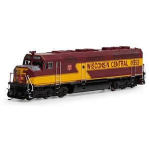 Athearn ATH15394 FP45 Wisconsin Central #6653 Locomotive w/ DCC & Sound N Scale - Picture 1 of 1