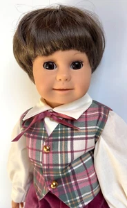 Engel Puppe Doll Christoph 1996 Vintage Made In Germany All Vinyl Jointed 17.5” - Bild 1 von 20