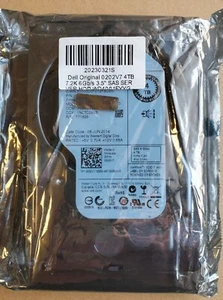 202V7 DELL 0202V7 4TB 7.2K 6Gbps SAS LFF ENTERPRISE HDD WD4001FYYG - Picture 1 of 6