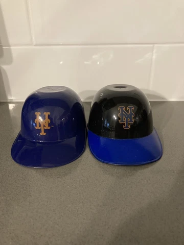 New York Mets Vintage Mini Helmets  Ice Cream Sundae Bowl MLB Baseball Lot 2 Cover