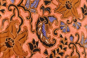 BEAUTIFUL ANTIQUE HANDMADE INDONESIAN MALAYSIAN BATIK MID CENTURY UNUSED! - Picture 1 of 8