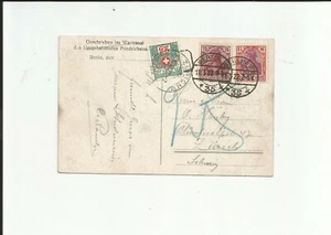 Schweiz / Mi.-Nr. P 35 + DR auf Pracht-Bed.-AK v. Berlin (Kgl. Schloß) - Bild 1 von 2
