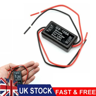 12V-24V Flash Strobe Controller Flasher Module for LED Brake Stop Light Lamp UK - Image 1 of 4