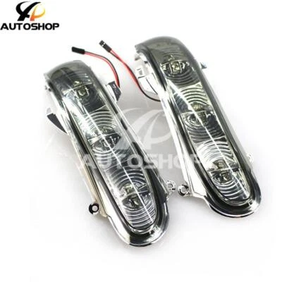 Luz de señal de giro de espejo retrovisor lateral ahumada len 2 piezas para Mercedes Benz W220 W215 S/CL Foto 1 de 4