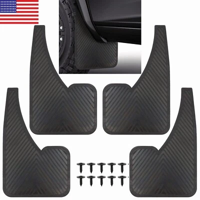 4Pcs Splash Guards Mud Flaps For Jeep Grand Cherokee Renegade Compass Foto 1 de 4