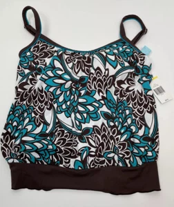 Traje de baño para damas Kim Rogers talla M tankini traje de baño ropa de baño nuevo D2 - Imagen 1 de 12