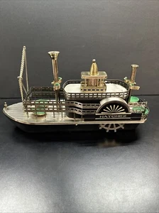 Natchez Steamboat Pipe Holder Music Box - Picture 1 of 11